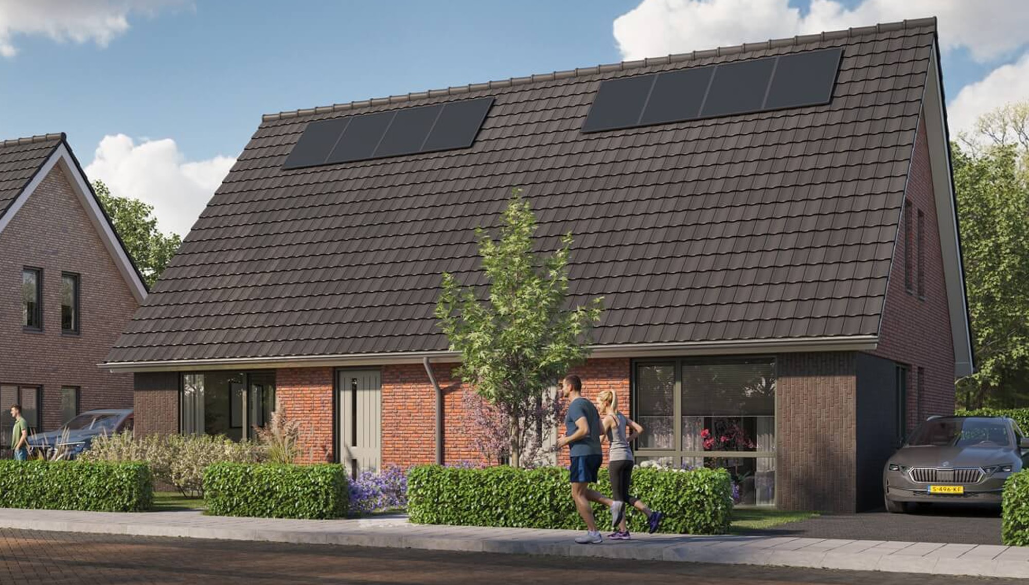 Twee-onder-een-kapwoning